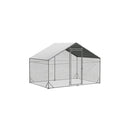 200Cm X 300Cm X 194Cm Large Metal Walk In Chicken Coop Cage