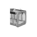 3 In 1 Pet Soft Crate Dog Cat Carrier Large Size Grey