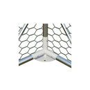 400Cm X 300Cm X 194Cm Large Metal Walk In Chicken Coop Cage