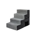 Pet Stairs Dog Ramp High Density Foam Grey