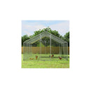 600Cm X 300Cm X 194Cm Large Metal Walk In Chicken Coop Cage