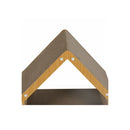Cat Scratching Corrugated Cardboard