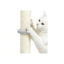 Cat Scratching Post Sisal Rope Tower With Plush Toy
