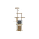 Cat Tree Tower Large Scratcher Condo House 160Cm