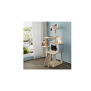 Cat Tree Tower Scratcher Wood Condo House 120Cm