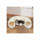 Cat Tunnel Foldable Fluffy Plush Play Tube