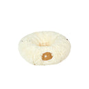 Cat Tunnel Foldable Fluffy Plush Play Tube