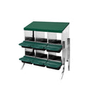 Chicken Hen Hutch Coop 6 Hole