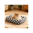 Dog Bed Calming Pet Plush Bed Soft Washable Bed