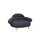Elevated Pet Dog Cat Sofa Bed Couch Large Size Grey