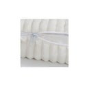 Orthopedic Dog Bed Corduroy Removable Cover Waterproof Washable Beige