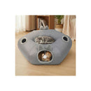 Large Cat Tunnel Bed Multi Functional Toy Pet Playhouse