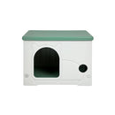 Outdoor Indoor Dogs Kennel Plastic Puppy Pet House