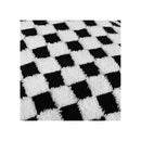 Pet Bed Plush Checkered Dog Bed Washable Cat Bed