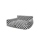 Pet Bed Plush Checkered Dog Bed Washable Cat Bed