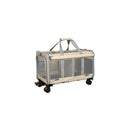 Pet Carrier 4 Wheel Portable Rolling Foldable