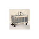 Pet Carrier 4 Wheel Portable Rolling Foldable