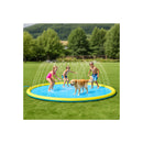 Splash Pad Kids Pet Sprinkler Water Play Mat 240Cm