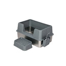 Stainless Steel Cat Litter Box Large Pet Toilet