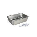 Stainless Steel Cats Litter Box 10Cm Height