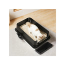 Stainless Steel Large Enclosed Cat Litter Box