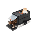 Stainless Steel Large Enclosed Cat Litter Box