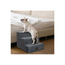 Pet Stairs Dog Ramp High Density Foam Grey