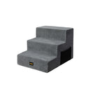 Pet Stairs Dog Ramp High Density Foam Grey