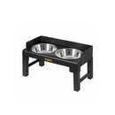 Elevated Dog Bowls Pet Feeder Food Water Large