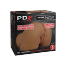 Pdx Elite Shake That Ass Vibrating Mega Masturbator Brown