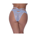 Peek A Boo Cheeky Panty Periwinkle Blue