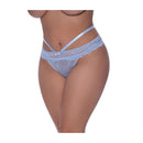 Peek A Boo Cheeky Panty Periwinkle Blue