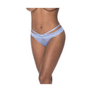 Peek A Boo Cheeky Panty Periwinkle Blue