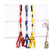 2 X Medium Pet Dog Puppy Dog Harness Collar leash lead