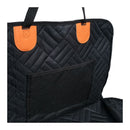 Pet Seat Cover Hard Bottom SUV Car Back Seat Extender Protector