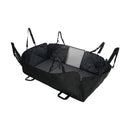 Pet Back Seat Cover Hard Bottom Car Extender Protector