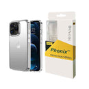 Phonix Apple Iphone 13 Pro Clear Rock Hard Case Shockproof Ultra Thin