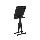 Piano Stool Adjustable Height Keyboard Seat Portable Bench Chair Black