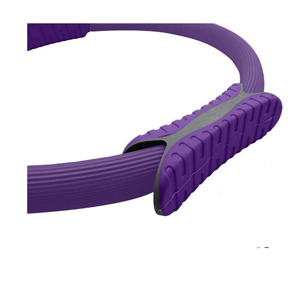 Pilates Ring Band Yoga Home Workout Exercise Band Purple