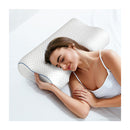 Memory Pillow Supprt Shoulder Foamwhite Pillowcase