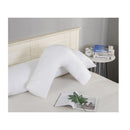 1000TC Premium Ultra Soft V SHAPE Pillowcase  White