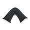 1000TC Premium Ultra Soft V SHAPE Pillowcase Black