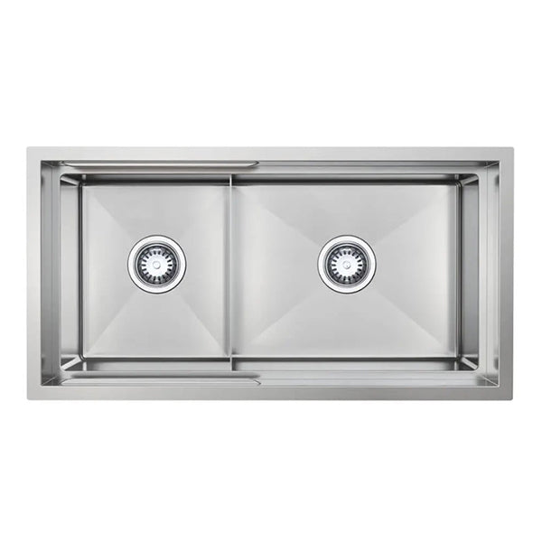 Piniz Bowl Kitchen Sink Slide Lip Nano Coated Stainless Steel 820Mm