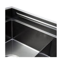 Piniz Bowl Kitchen Sink Slide Lip Stainless Steel 820Mm Pvd Gunblack