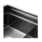 Piniz Bowl Kitchen Sink Slide Lip Stainless Steel 820Mm Pvd Gunblack