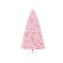Pink Flocked Christmas Tree With 1200 808 Pvc Branch Tips