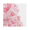Pink Flocked Christmas Tree With 1200 808 Pvc Branch Tips