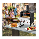 Outdoor Wood Fired Pizza Maker With Anti Scalding Handles