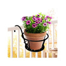 1X Flower Holder Plant Stand Black
