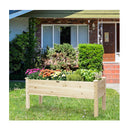 Large Planter Box Stand With 4 Legs For Plants Growing